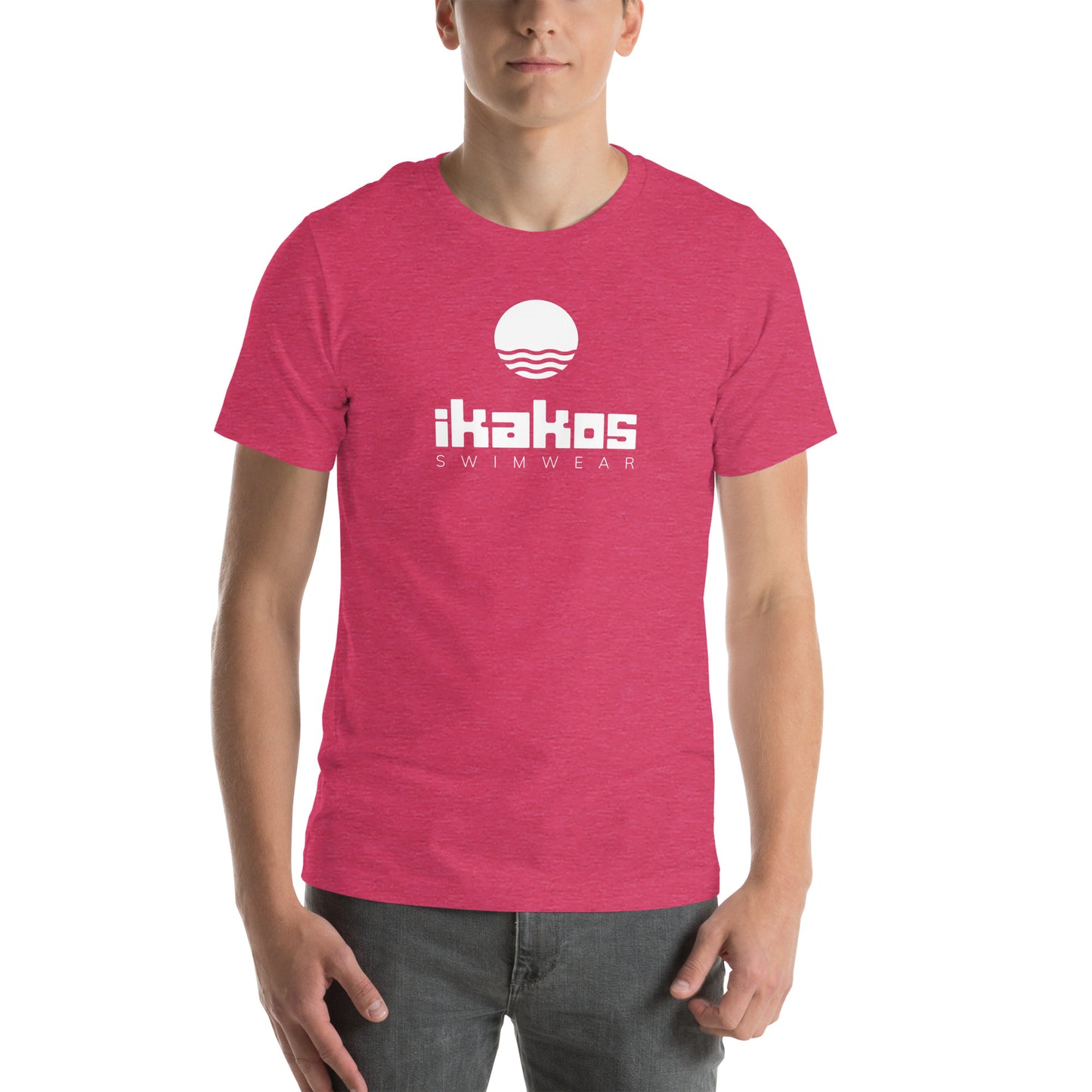 IKAKOS WHITE LOGO UNISEX T-SHIRT