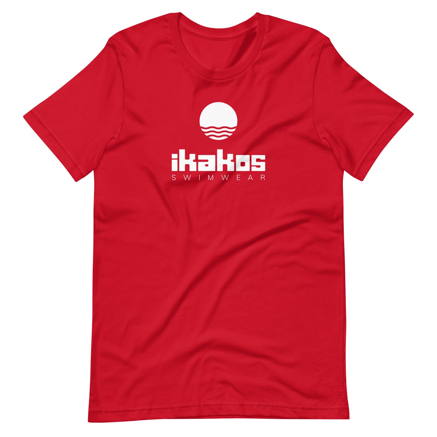 IKAKOS WHITE LOGO UNISEX T-SHIRT